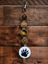 Paw Hemp Keychain