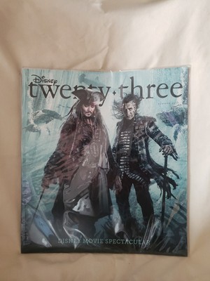 Disney Twenty Three D23 Magazine Summer 2017 Pandora Pirates of Caribbean cover