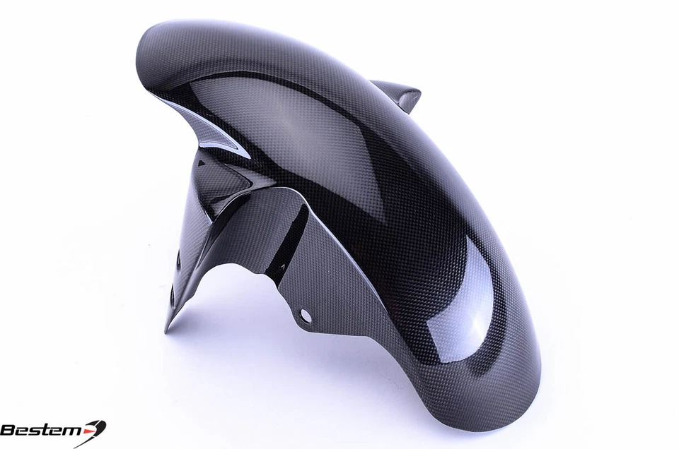 2011-2013 年雅马哈 FZ-8 FZ8 Fazer 前挡泥板挡泥板整流碳纤维 2012 — 第 4/4 张图片