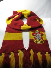 Harry Potter Gryffindor Scarf - 72" Including Fringe - 4.5" wide