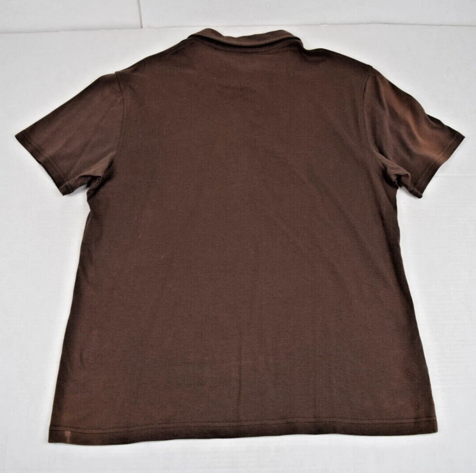 Camisa Penguin De Colección Original Penguin Munsingwear Talla L 00s Marrón Azul Pingüino Foto 2 de 4