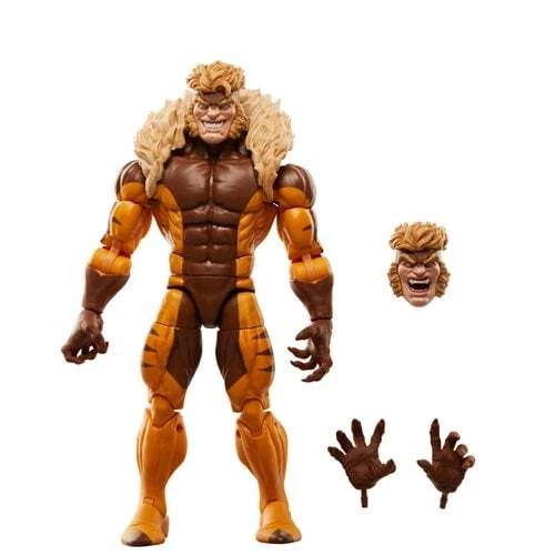 ¡EN STOCK! Wolverine 50th Marvel Legends Logan vs Sabretooth 6" AF paquete de 2 Hasbro Foto 4 de 4
