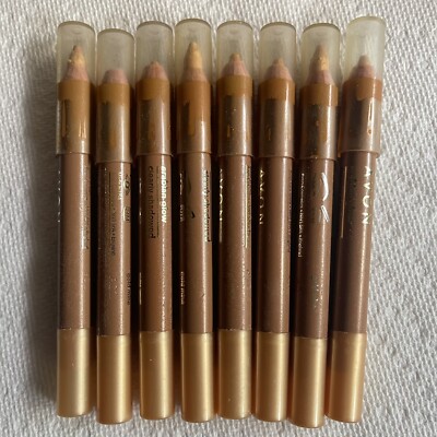 8 NEW AVON ARABIAN GLOW CLEARLY SHADOWED EYE MAKEUP - GOLD MINE