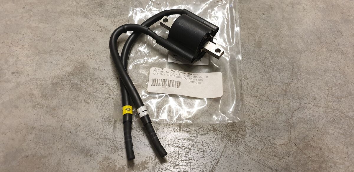 Yamaha FZR 600 R Zündspule ignition coil Zyl 1u.4 4JH-82310 Yamaha FZR 600 R Zündspule ignition coil Zyl 1u.4 4JH-82310