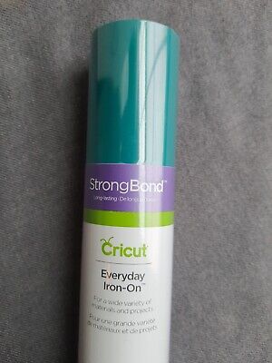 New Cricut Strong Bond Everyday Iron On Teal 12 x 24