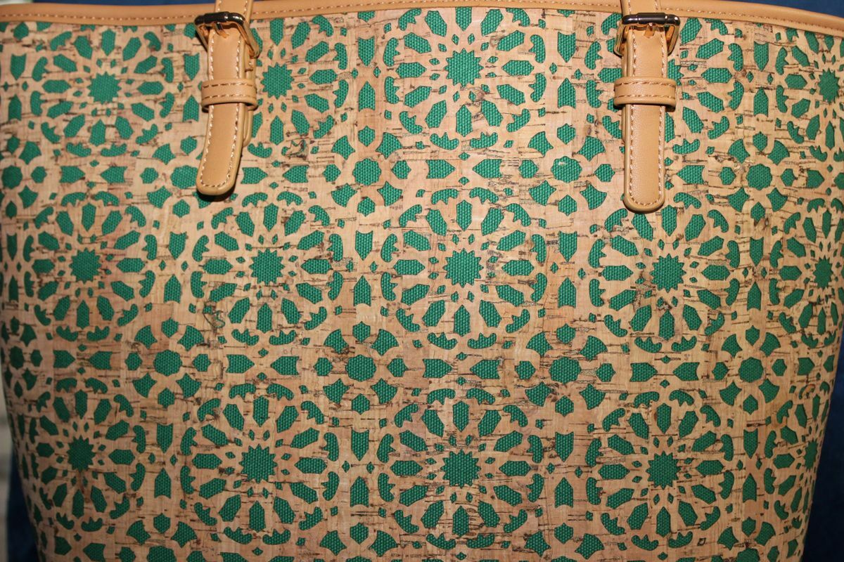 Miztique Extra Large Laser Cut Boho Cork Tote | eBay