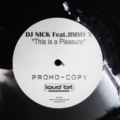 DJ Nick (6) - This Is A Pleasure / VG / 12'''', S/Sided, Promo