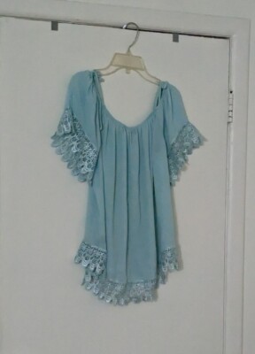 BCX Women's S Blue Blouse 