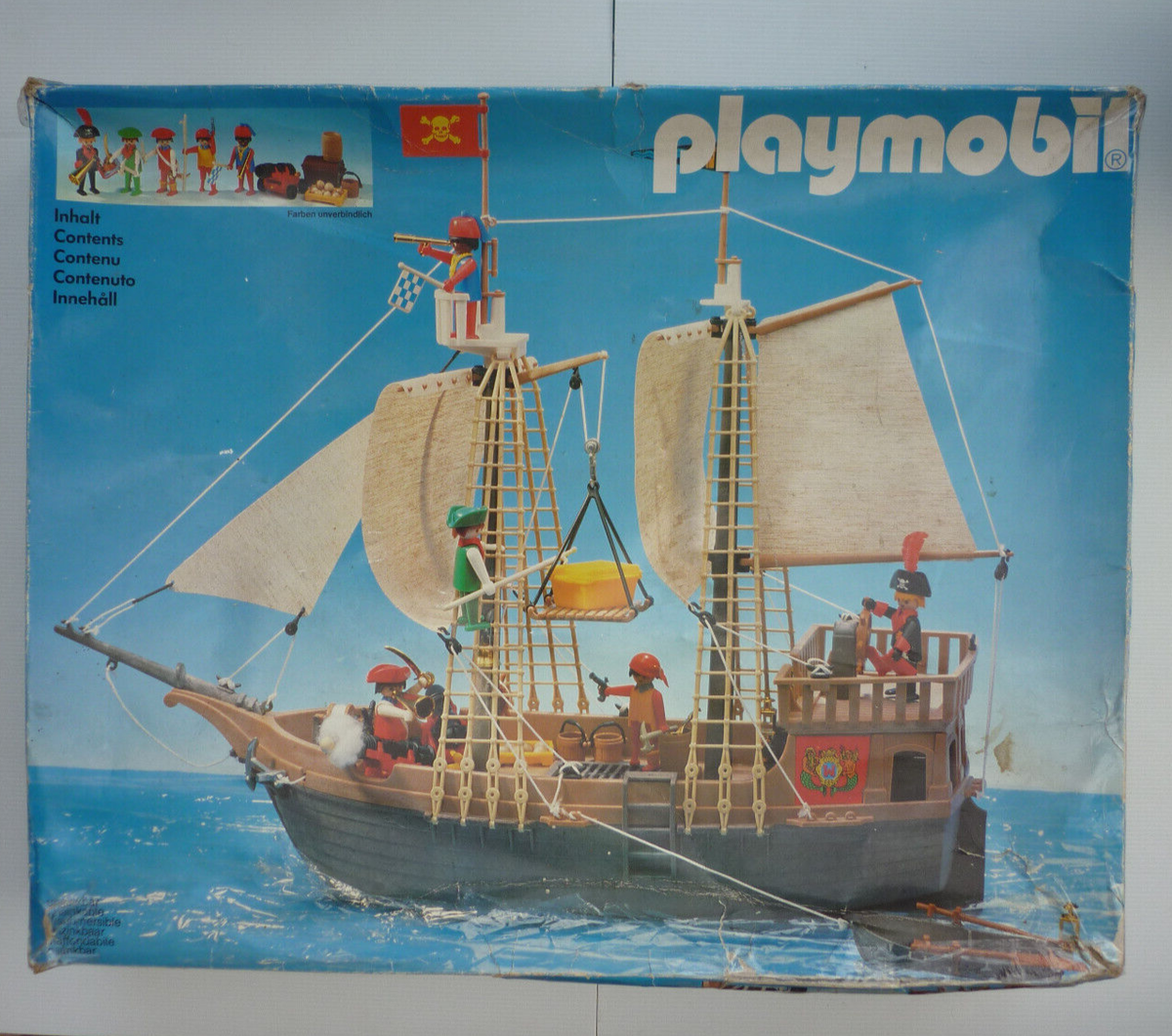 PLAYMOBIL Very RARE Vintage Pirate Ship 3550 Acquisti Online su