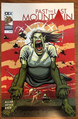 Past The Last Mountain #1C - Variant cover - New & Bagged - See Photos