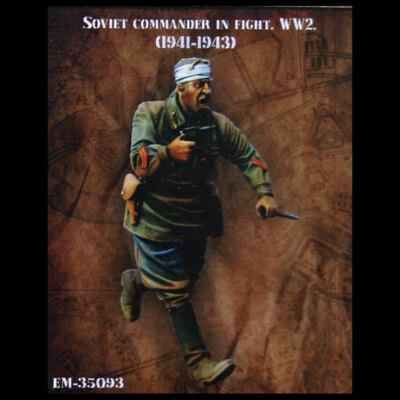 Evolution Miniatures 35093 1/35 WWII SOVIET COMMANDER 1941-1943 Model Kit Figur