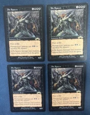 MTG 4X EXODUS PIT SPAWN MAGIC THE GATHERING RARE CREATURE BLACK ENGLISH