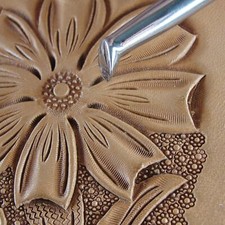 Large Undercut Beveler Leather Stamp, Stainless Steel Leather Stamping Tool