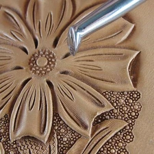 Large Undercut Beveler Leather Stamp, Stainless Steel Leather Stamping Tool