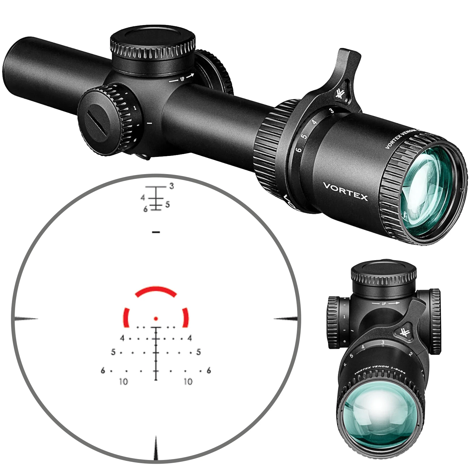 Vortex Optics Venom 1-6x24 SFP AR-BDC3 Riflescope VEN-1601 | eBay