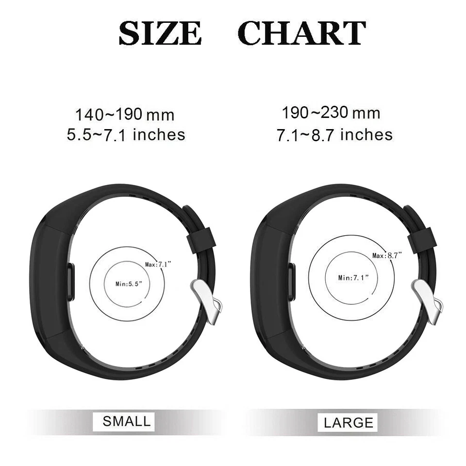 Silikon Armband Für Garmin Vivosmart HR Sport Fitness Tracker Ersatz Armband - Bild 2 von 4