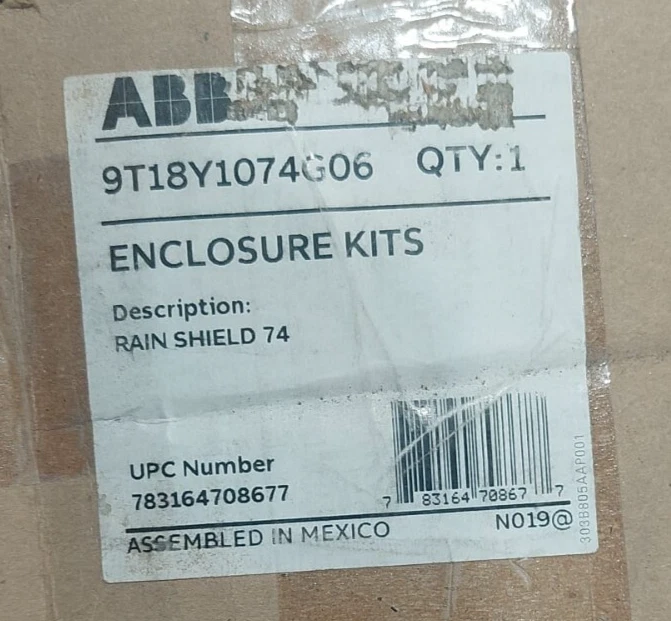 GE 9T18Y1074G06 Weathershield Kit for type QL TX P12 - Image 3 of 3
