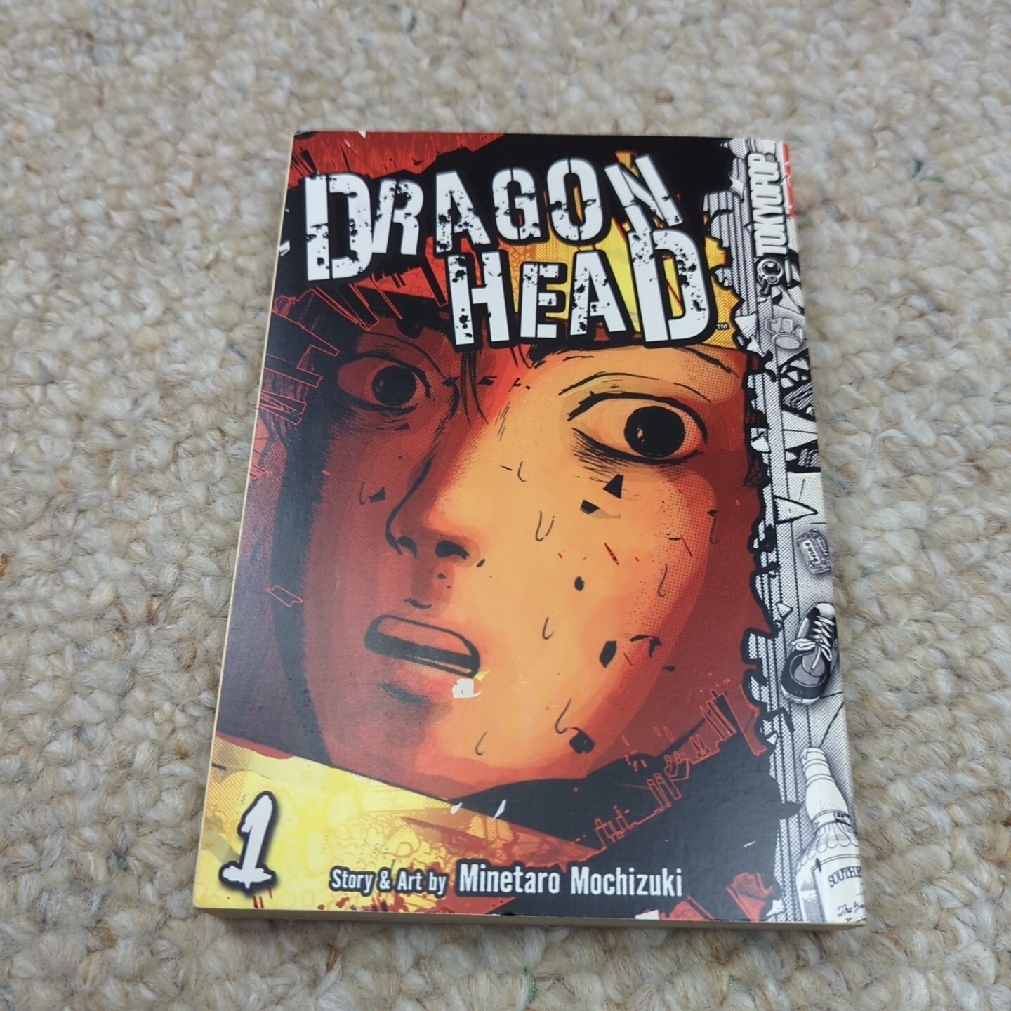 Dragon Head Vol 1 Minetaro Mochizuki Manga English Tokyopop OOP Horror
