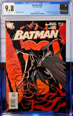 Batman #655 Robin Andy Kubert CGC 9.8 1st Damian Wayne