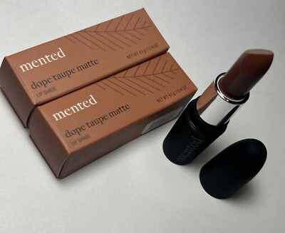 2 Mented Dope Taupe Matte Lip Shade Lipstick 0.14oz