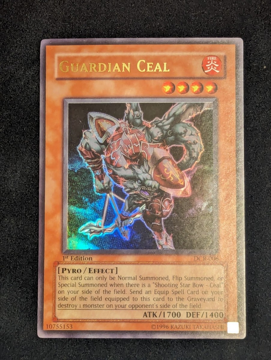 Guardian Ceal. DCR-006. Ultra Rare. 1st Edition. Yu-Gi-Oh! | eBay Guardian Ceal. DCR-006. Ultra Rare. 1st Edition. Yu-Gi-Oh! | eBay