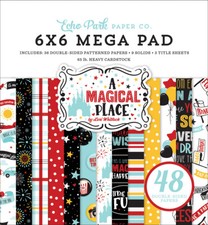 Echo Park Paper A MAGICAL PLACE Cardmaker's 6x6 MEGA Cardstock Paper Pad