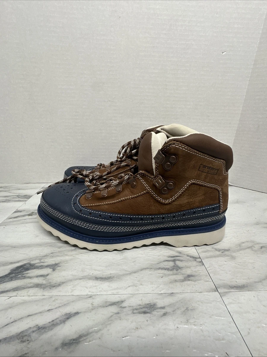 Timberland Euro Hiker Blue Graphic Boot Print Leather Mens Boots 88562 Size 12M Timberland | Shoes | Timberland Euro Hiker Blue Graphic Boot  main image 4