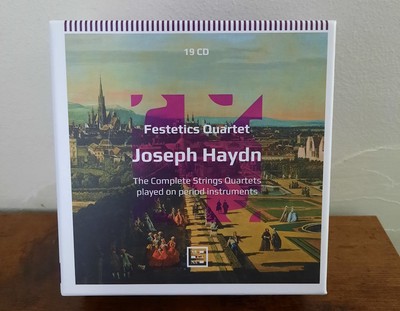 Quatuor Festetics Quartet - Complete Haydn String Quartets Arcana 19 CD box rare