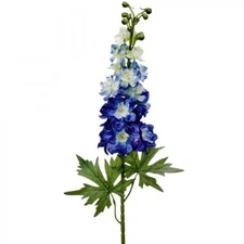 Blue Delphinium Stem Artificial Flower