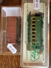 Eggerbahn bundle- goods wagon and passenger coach HOe gauge