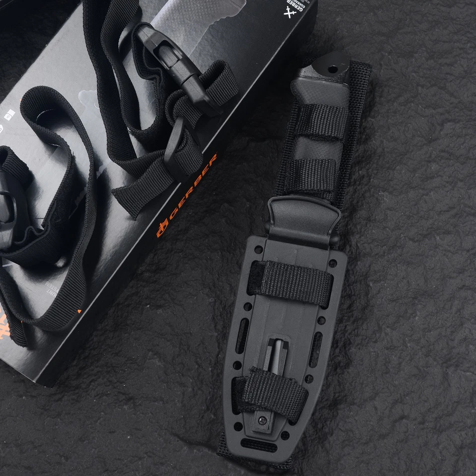 Gerber Gear LMF II Infantry Survival Knife, Military Grade Tactical Fixed Blade - Image 3 of 4