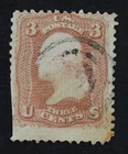 CKStamps: US Stamps Collection Scott#85C 3c Washington Used