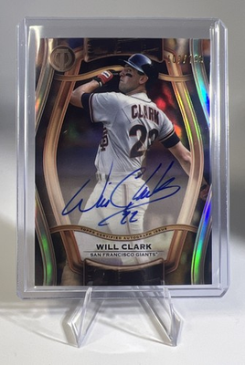 #ad 2025 Topps Tribute WILL CLARK AUTO 199 Pillars of the Game Giants $45.00