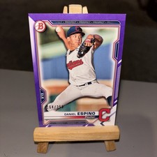 2021 Bowman - Prospects Daniel Espino #BP-123 Purple Border /250 (RC)