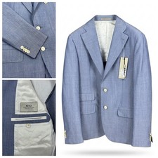 NEW Great Mens Light Blue Corneliani Sport Coat Blazer 40US / 50IT