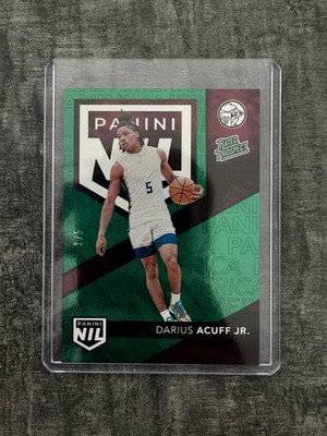 Darius Acuff Jr. panini national 2025 Green #1/5 NIL  No. 17