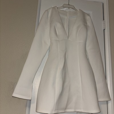 Micas White Mini Dress