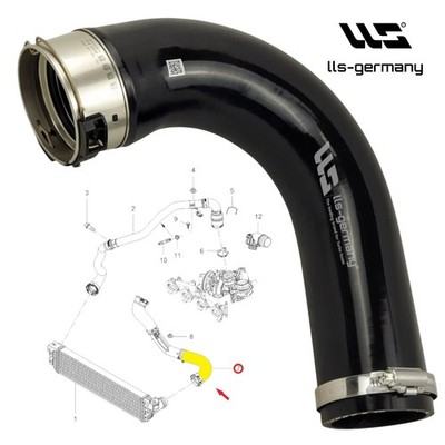 Ladeluftschlauch Turboschlauch für RENAULT MASTER 2.3 dCi 144609413R 95529401