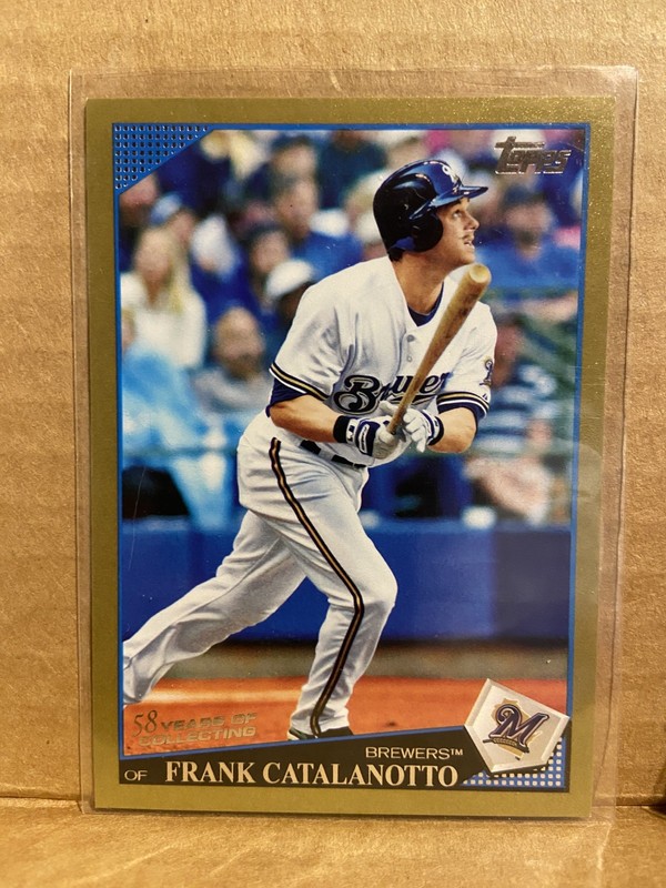 2009 Topps Update Gold /2009 Frank Catalanotto #UH271