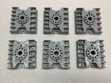 Potter  Brumfield,27E123,Relay Socket 11 Pin Round LOT OF 6