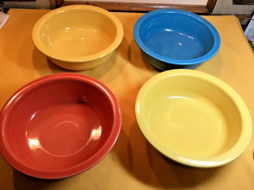 Fiesta Ware 8 1/4" Serving Bowls - Set of 4