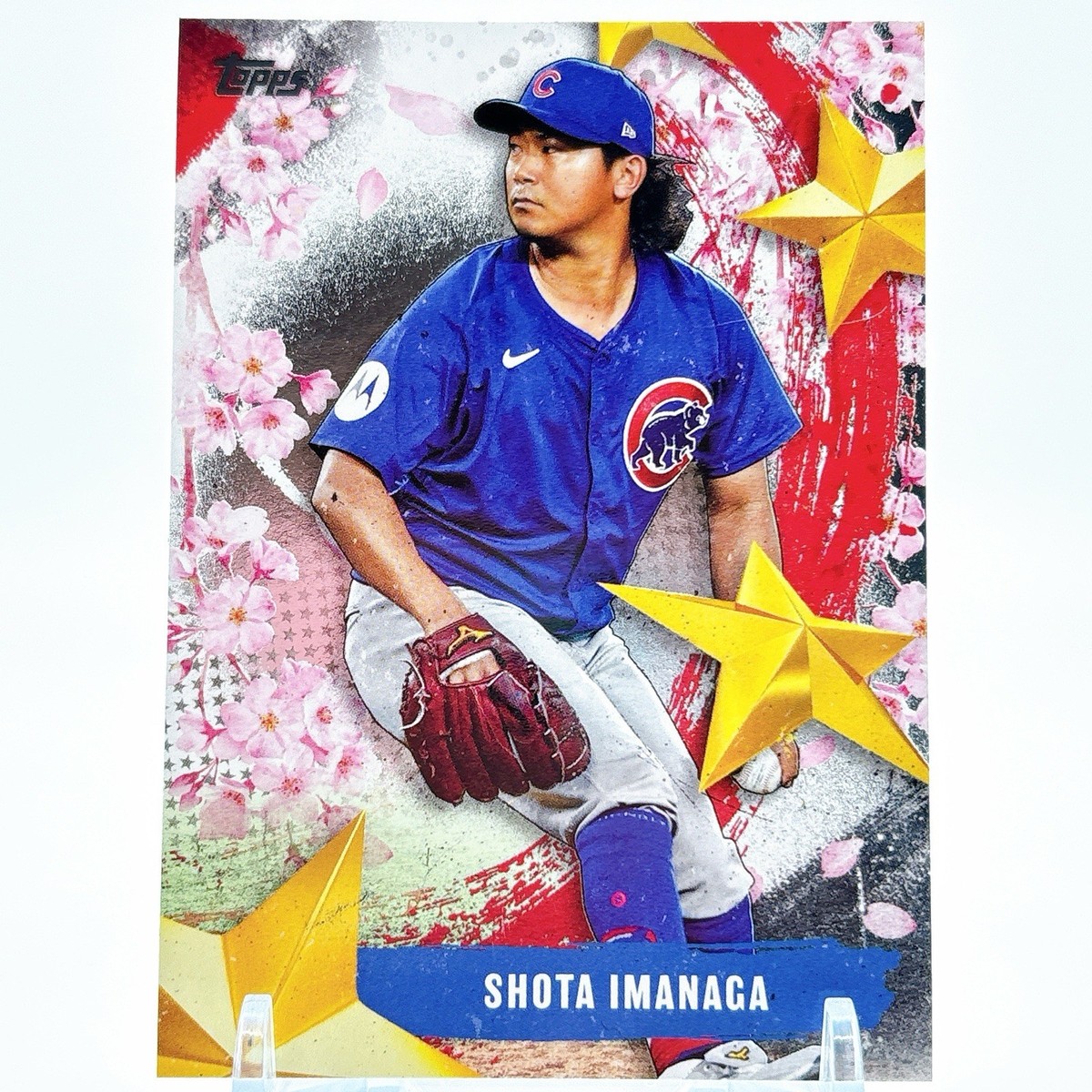 シカゴ・カブス IMANAGA 18 限定ユニフォーム M Chicago Cubs Shota Imanaga KANJI Blues Alternate 2 Nike
