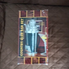 Godinger Country Club Bar Set 7 Pieces New Open Box