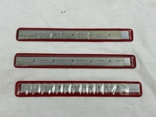 Starrett No C309R 6” Rule In Pouch(one Ruler Per Order)