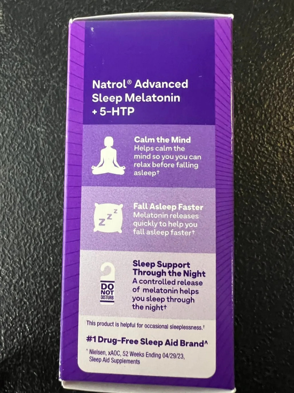 2x Natrol Advanced Sleep Melatonin + 5-HTP Time Release 60 Bi-Layer Tablets