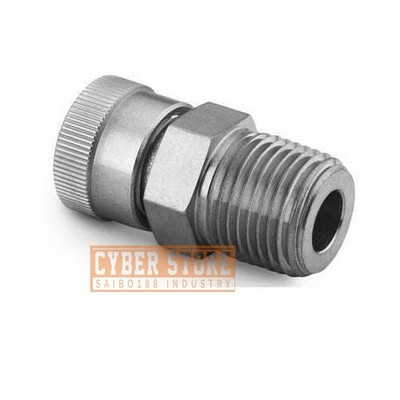 1Pcs New For Stainless Steel Vacuum Fitting SS-8-UT-1-6 Replacement