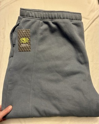 Athletic Works Sweat Pants Blue Cuff Ankle Size 2XL 44-46 NWT