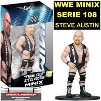 Wwe Minix Steve Austin Wrestling Figur - Wwe Serie 108 Elite Basic Raw Smackdown