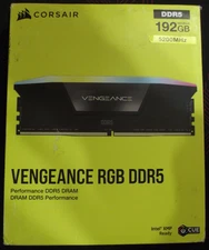Corsair Vengeance RGB 192GB DDR5 Kit (4x48) 5200MHz