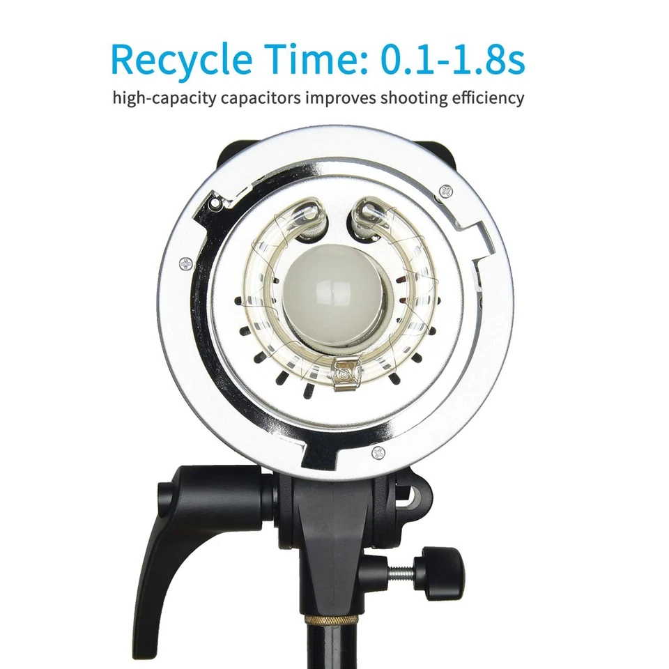 Godox MS300 Studio Flash Strobe, 300W Small and Portable 2.4G Wireless X Syst... - Image 4 of 4